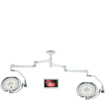 Màn hình y tế treo tường 24” có đầu đôi (có camera)